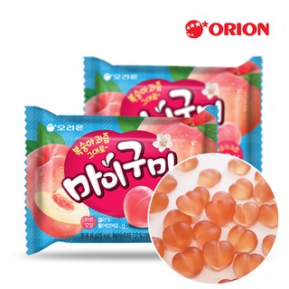 [ORION] MYGUMMY PEACH / GRAPES 66G POUCH 3 packs EACH / DELICIOUS JELLY!