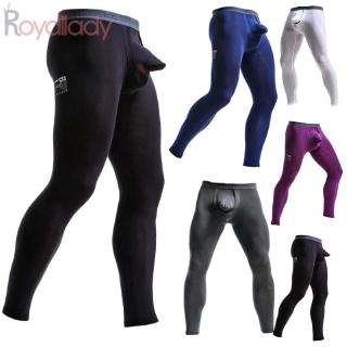 Men Pants Long johns Tights Sleepwear Slim fit Skinny Stretch Mid rise Thermal Warm Casual Underwear Plus size Trousers