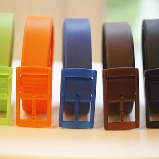 Silicone Rubber Leather Casual Belts Waistband
