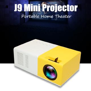 J9 Mini LED Projector HD 1080P Portable Home Theater YG300 For Home Travel Office
