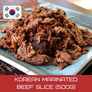 Korean Marinated Beef Slice (500g)