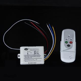 [HOMYL1] Wireless 3-Way ON/OFF Digital Light Lamp Wall Switch+Remote Control AC 220V-240V