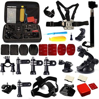 30-in-1 Professional Camera Accessories Kits Bundles for Gopro Hero 4 5 6 7