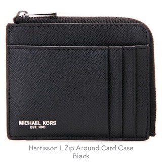 MICHAEL KORS / Harrison Zip Around Card Case [For Men]