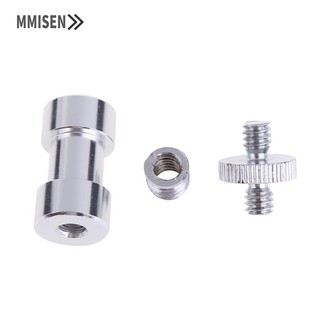Mmisen✥3 in 1 1/4 3/8 5/8 inch Tripod Screw to Flash Mount Holder Camera Adapter *DC