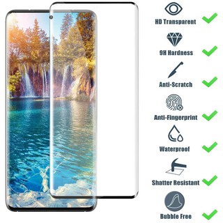 Samsung Note 20 10 10+ 9 8 S21 S20 Ultra S20+ S10 S10E S9 S8 Plus Pro Lite 5G Tempered Glass 20D Edge Curve Cover Screen Protector