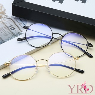 Korean Round Spectacle Metal Frame Reading Glass Eyewear