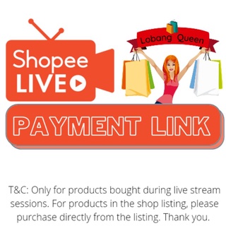 Payment Link for LIVE STREAM SALES only
