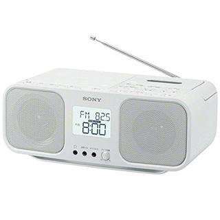 [Direct From Japan] Sony CFD-S401 W CD radio cassette recorder CFD-S401 : FM / AM wide compatible Equipped with large...