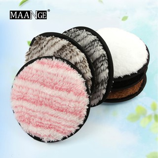 Microfiber Pads Remover Soft Towel Face Cleansing Makeup Clear Sponge