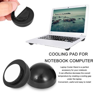 NEW Portable Laptop Notebook Cooling Ball Cooler Stand With Skidproof Pad (1)