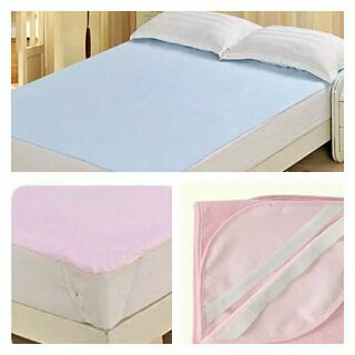 Mattress Cover GOOD REVIEWS By Customer Attached WaterProof Anti Bacteria Mattress Protector TPU+Cotton Breathable