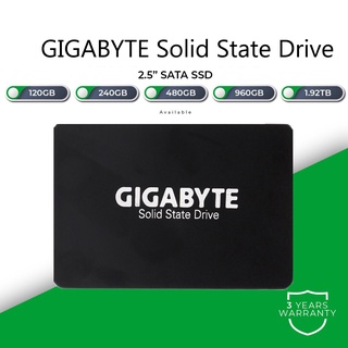 ✎☢✤[Ready Stock] 120Gb Gigabyte Ssd 240Gb 480Gb Ssd 2.5"sata3 2.5 Inch Internal Solid State Drive