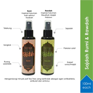 Rawdah & Rumi | Fragrance Spray A | 100ml