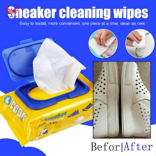 discount ☪HL♬ Travel Portable Disposable Sneakers Cleaning Wet Wipes White Artifacts Shoes Quick Easy (1)