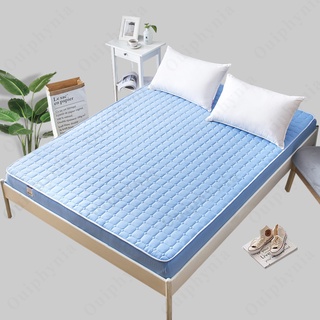 Polyester Cotton Thickened Mattress Protector Quilting Fitted Sheet Bed Cover 1Pec