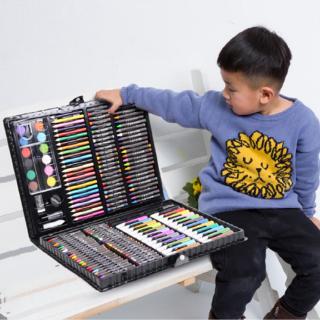 ｛Spot｝168 PCS Painting Drawing Art Artist Set Kit for Kids Children Boys Girls Students Christmas Birthday Holiday Festival Gift