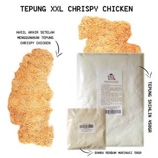 500Gr CRISPY CHICKEN Flour Package - MODIFIED TAPIOCA XXL SHIHLIN TAIWAN - CHICKEN POK CHICKEN