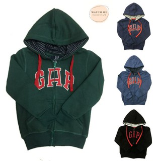 [Shop Malaysia] [READY STOCK] GAP Children Zip Hoodie Jacket Kids Top Outwear Sweater for Boy and Girl Unisex