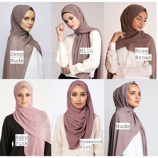 Heavy Chiffon Pashmina / Arabian Pashmina Premium Quality Chiffon hijab Import