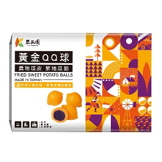 [TF] Taiwan Kua Kua Yuan Shilin Night Market Golden QQ Sweet Potato Balls 300g 台湾 瓜瓜園 士林夜市黃金QQ地瓜球 - By Food People