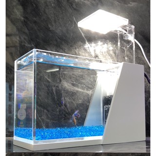 Fish / Betta Tank with IOS Filter and LED light