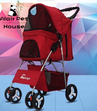 ❤️hot sale❤️🧸Pet Dog Cat Cart Small and Medium-sized Outdoor Portable Foldable Four-wheel Trolley🧸