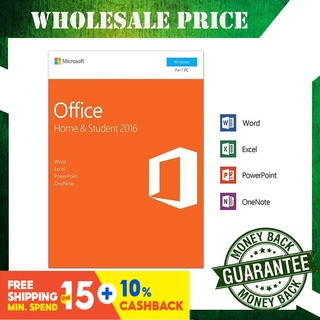 Microsoft Office Home and Student 2016 (79G-04679) Full Retail Box