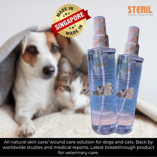 Steril Medical HOCL Canine and Feline Pet Skin / Wound Care 250ml
