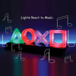 New PS4 Faith Light Music Breathing Light PlayStation Icon Light PS4 Button Pattern Light Color