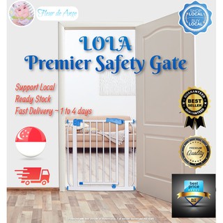 LOLA Safety Gate Fence Divider Self Fix Barrier Door for Babies or Pets
