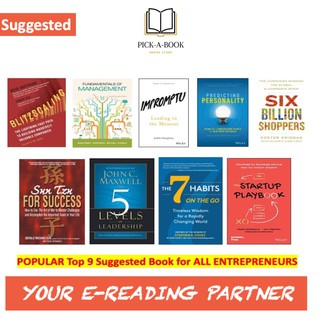 eBook Bundle: POPULAR Top 9 Suggested Book for ALL ENTREPRENEURS 2020