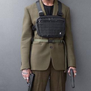 New Men Tactical Waist Bag Tactical Vest Chest Pack Hip hop Function Rig Pack