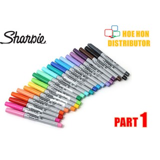 Sharpie Ultra Fine Point Permanent Marker / Customise Full Color Part 1