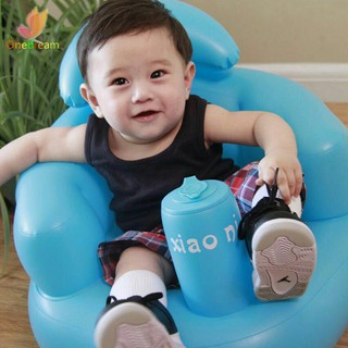 ❦ღ♣ Baby Kid Children Inflatable Bathroom Sofa Chair Seat Learn Portable Multifunctional
