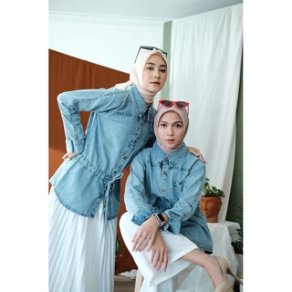 Arnorama Bandung Wholesale Hijab Women's Fashion Jeans Jackets