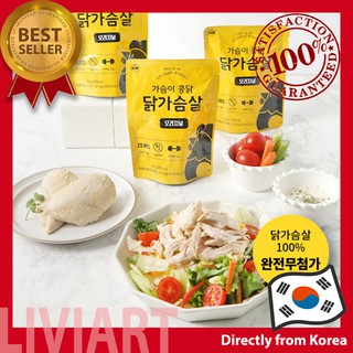 [Dashin] Korean Premium Moist Chicken Breast for Diet Korean Healthy Food Original 100g (5pks, 10pks)