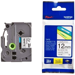 Brother Genuine P-touch TZE-231 Label Tape 12MM Various Colours