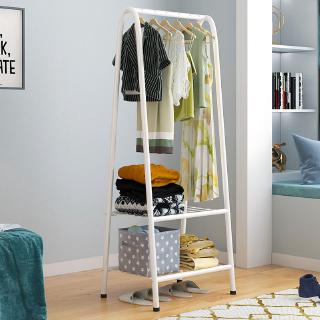 Multi-functional storage clothes rack bedroom living room simple economical small apartment space saving clothes