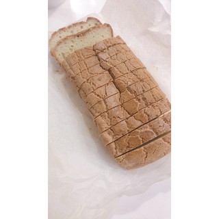 Keto almond loaf bread | only 2g net carbs per slice | gluten free | sugar free