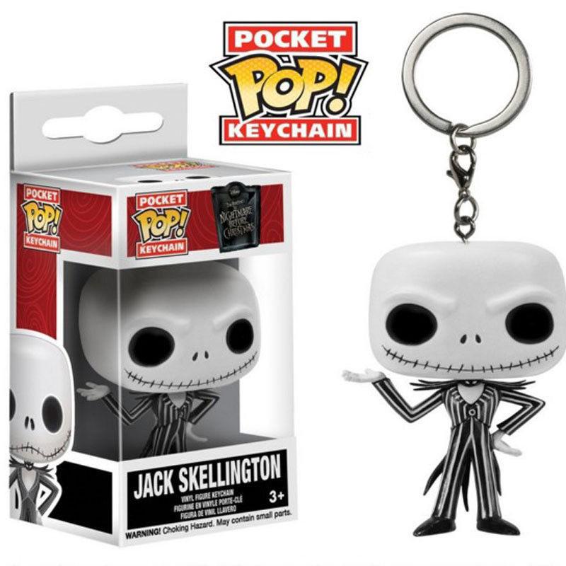 Nightmare Before Christmas: Jack Skellington Vinyl Key chain Toys Collectibles