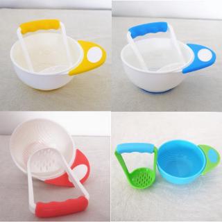 <Ready Stock>Baby Food and Fruit Supplementary Tool Grinding Bowl