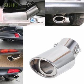 Car Decoration Chrome Easy to installation Refit Accessories Car Exhaust Tail (1)