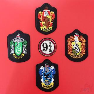 ☸ Movie：Harry Potter Patch ☸ 1Pc HOGWARTS Diy Sew on Iron on Patch（HP - HOGWARTS Series 04）