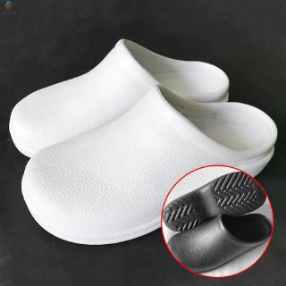 Chef Shoes Gardening 4.5-7 Women Men Chef Sandal Shoes Safety Mules Mule Clogs Soft Cook Garden Non-Slip Cushion Water