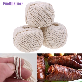 (Fuelthefirer) 1Roll 229 feet Butcher's Cotton Twine Meat Trussing Turkey Barbecue Strings Rope