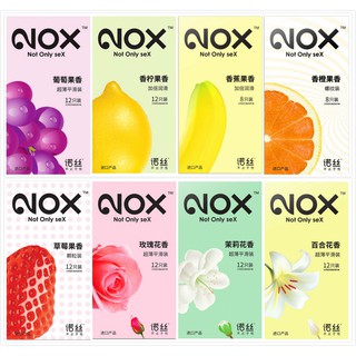 Imported Nuos Condom Grape Fruit Fragrant Lime Ultra-Thin Condom Ice Fire Particles Exciting Sexy Floral Set w2pS