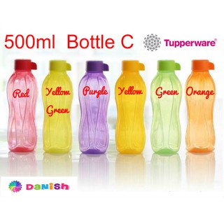 Authentic Tupperware SG Seller Aquasafe Eco Water Bottle 500ml C *BPA Free*