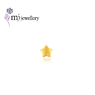 [Shop Malaysia] MJ Jewellery 3D 999.9 Pure Gold Mini Star Pendant