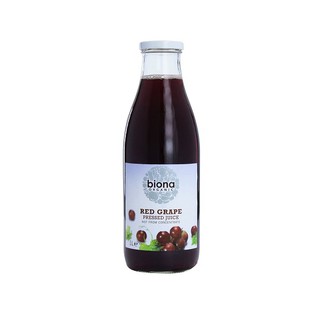 Biona Organic Red Grape Juice, 750ML - WSHT [UK]